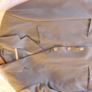 olive color formal blazer